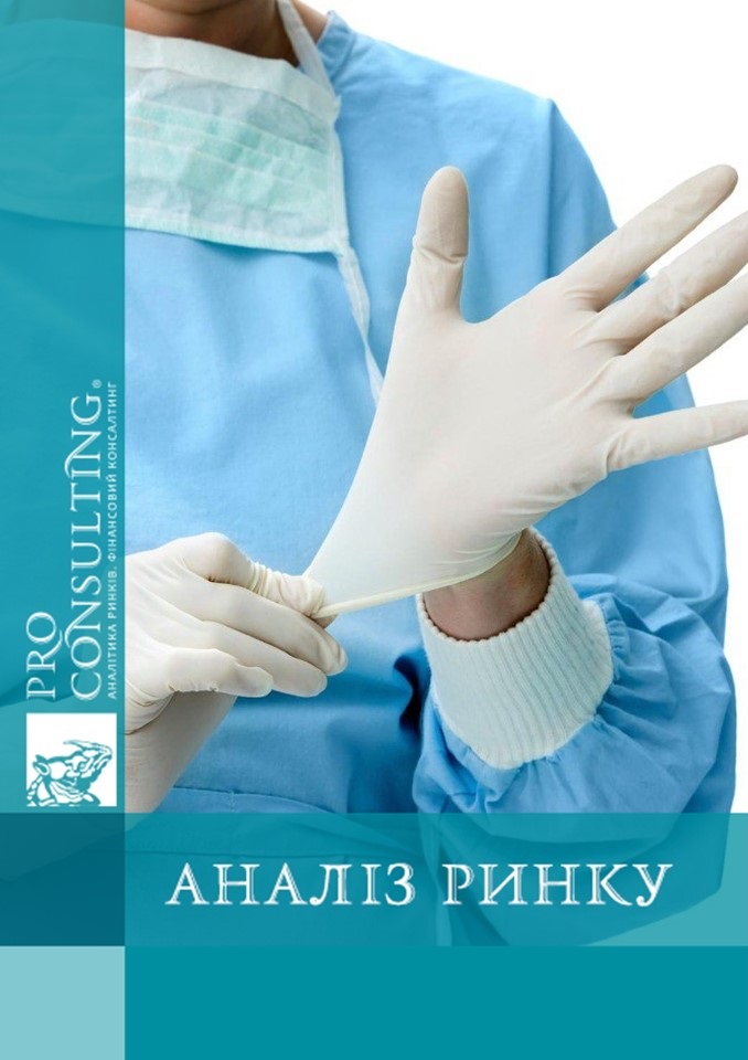 Дослідження ринку медичних та спеціалізованих рукавичок в Україні. 2024 рік