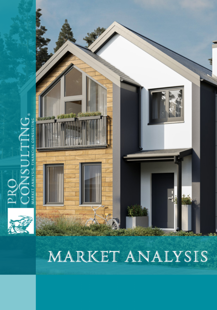 Analysis of cottage real estate in the Boryspil district of the Kyiv region. 2025